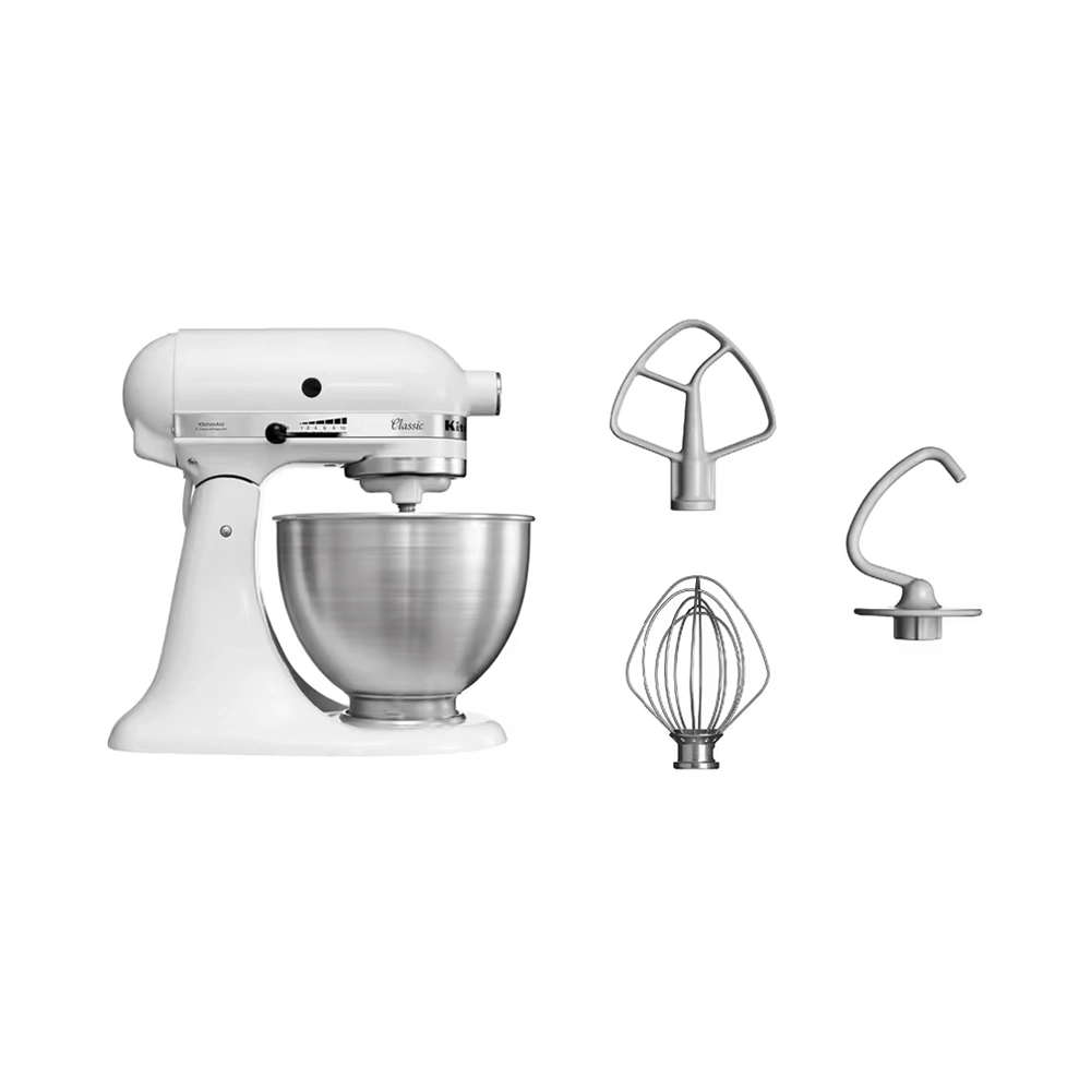 KitchenAid K55 Classic Swiss Garanty Küchenmaschine weiss