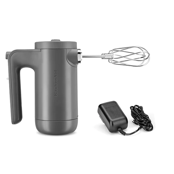 Batteur à main électrique sans fil 7 vitesses gris mat 5KHMB732EDG Kit