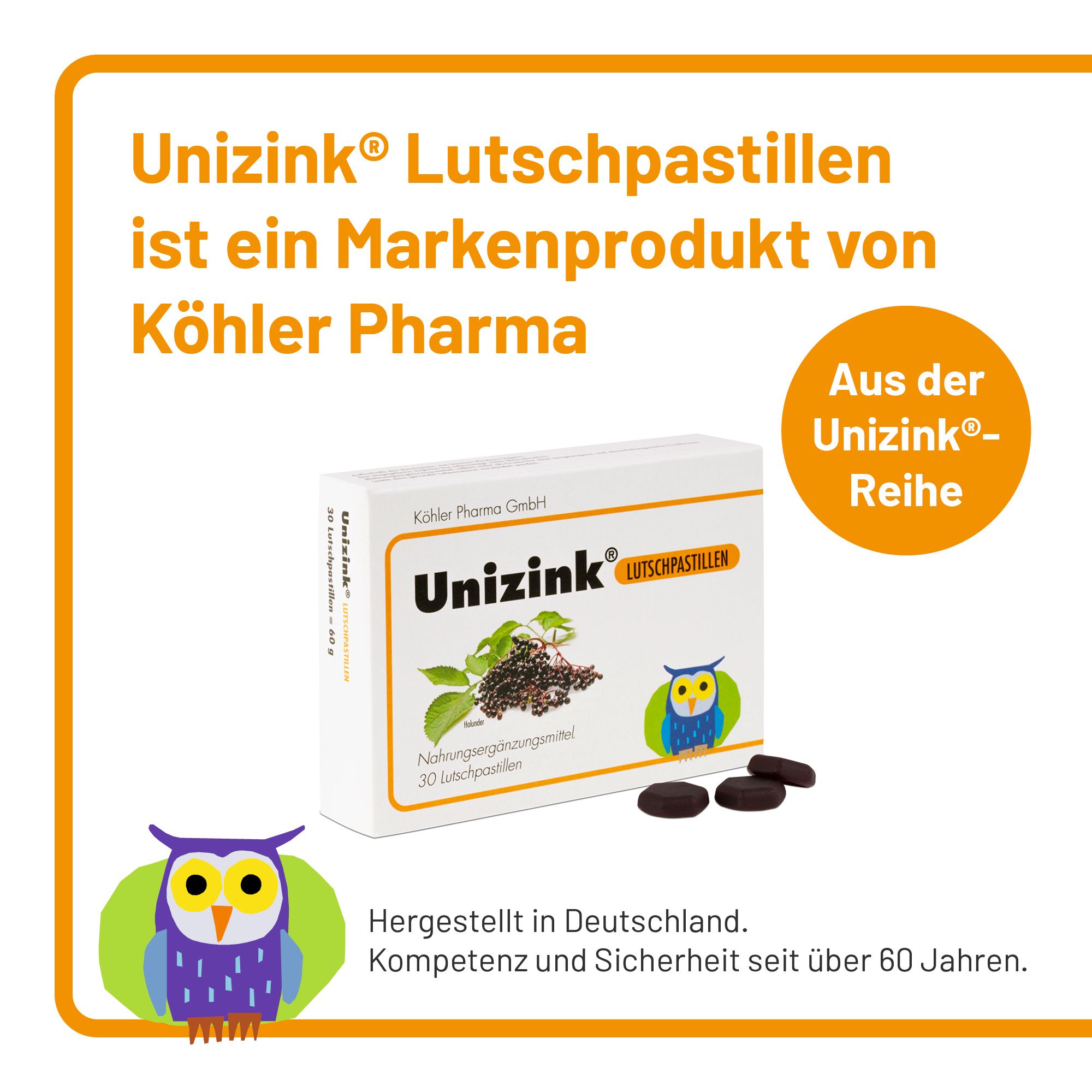 Unizink® Lutschpastillen