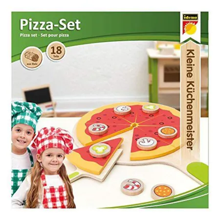 Idena Kleine Küchenmeister Pizza-Set inklusive Pizzaschieber, 18-teilig