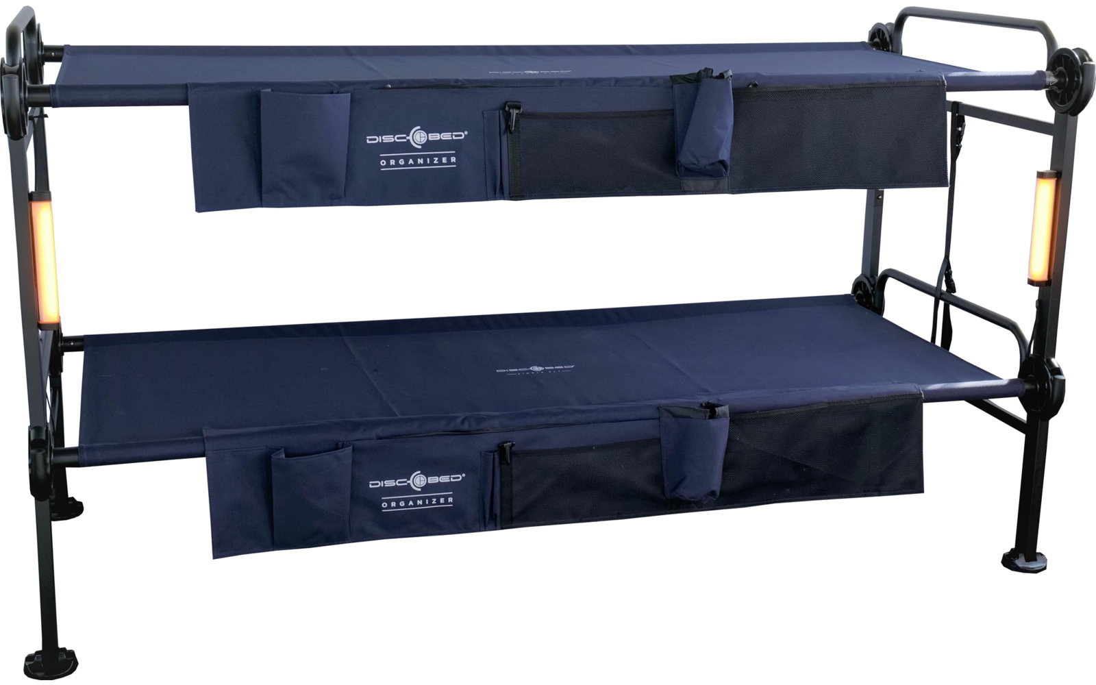 Disc-O-Bed Campingliege XLT Exklusiv Edition mit Taschenlampe