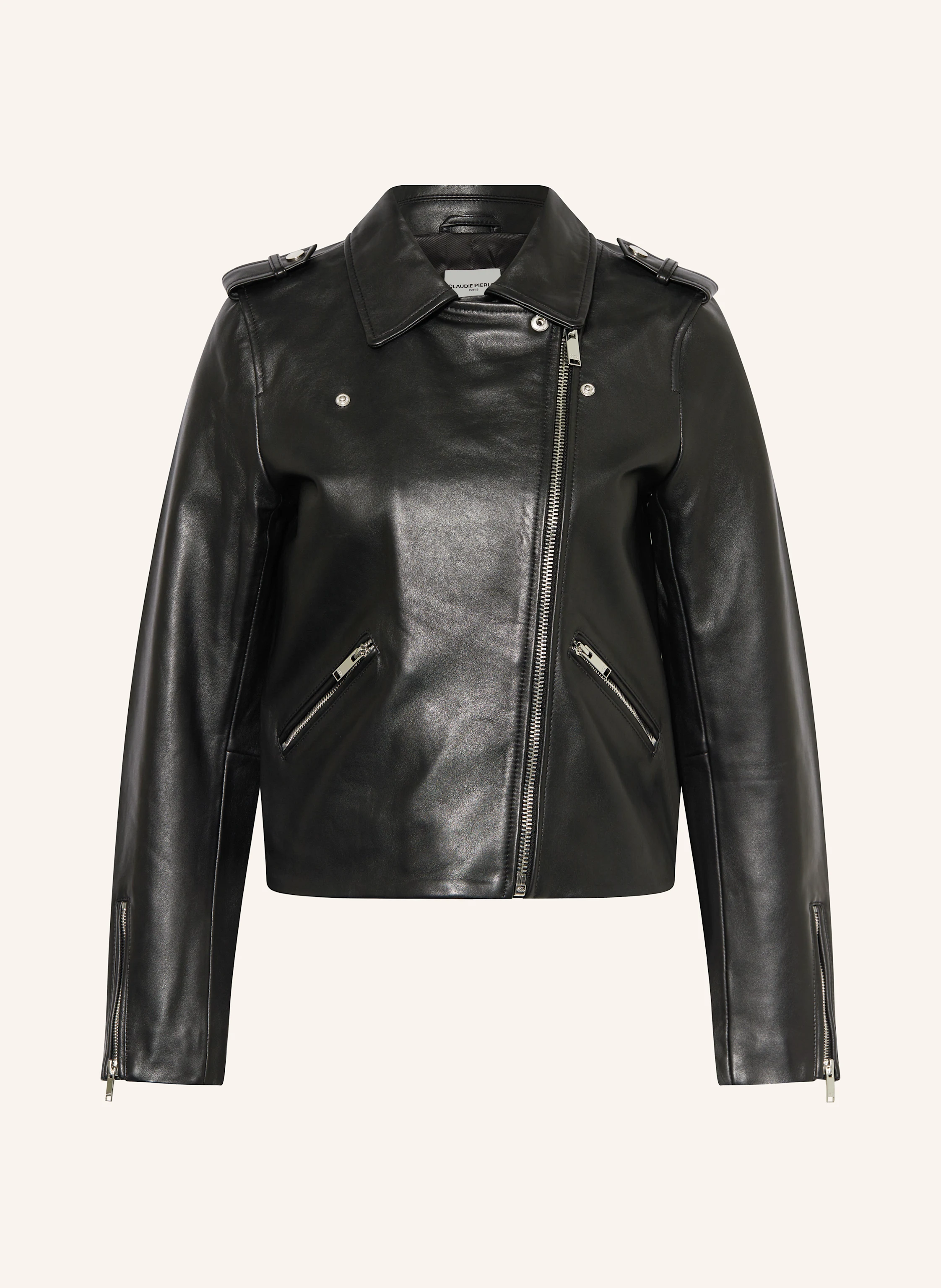 CLAUDIE PIERLOT Lederjacke