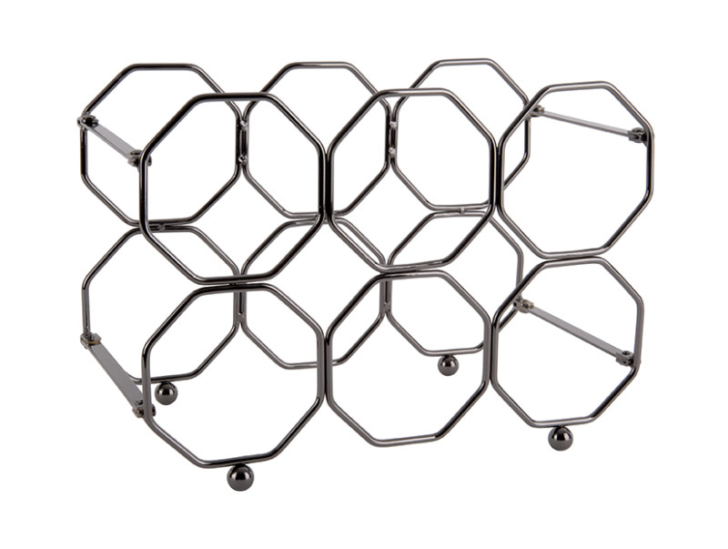 Wine Rack Honeycomb PT3474GD Gold