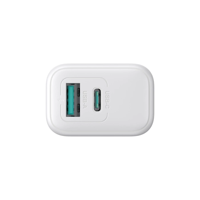 (20W) USB C / USB A Ladegerät Netzteil Power Delivery / Quick Charge (JR-TCF21) - Weiss
