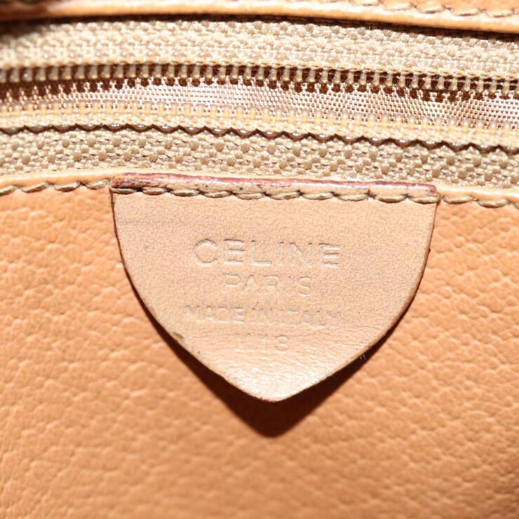 Celine Vintage Celine Clutch Brown