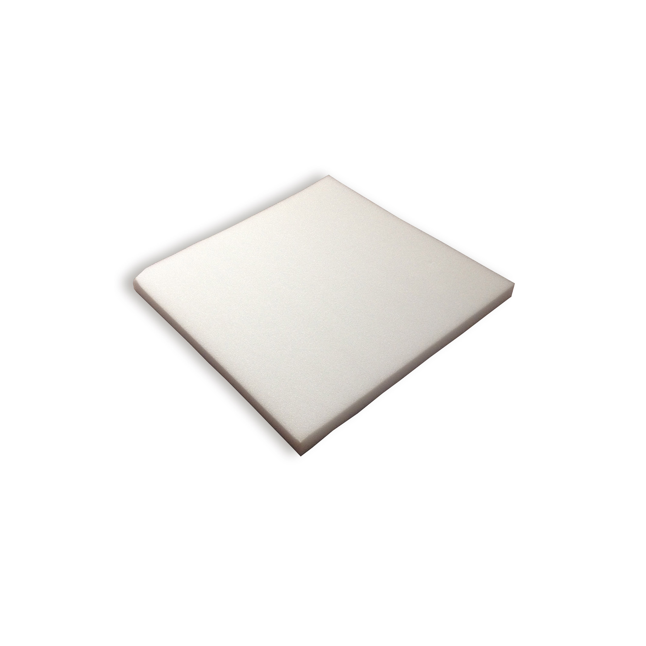 Schaumstoff Zuschnitt - weiß - 3 cm hoch - 40x40 cm