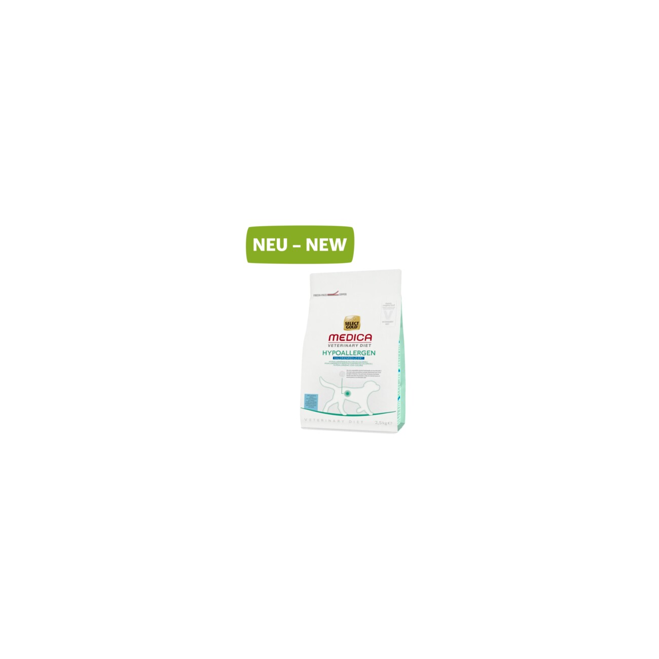 SELECT GOLD Medica Hypoallergen kalorienreduziert Lachs 2,5 kg