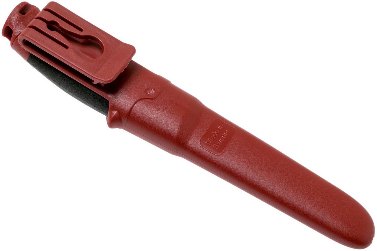 Morakniv Companion Spark 13571 Red, bushcraftmes met firesteel