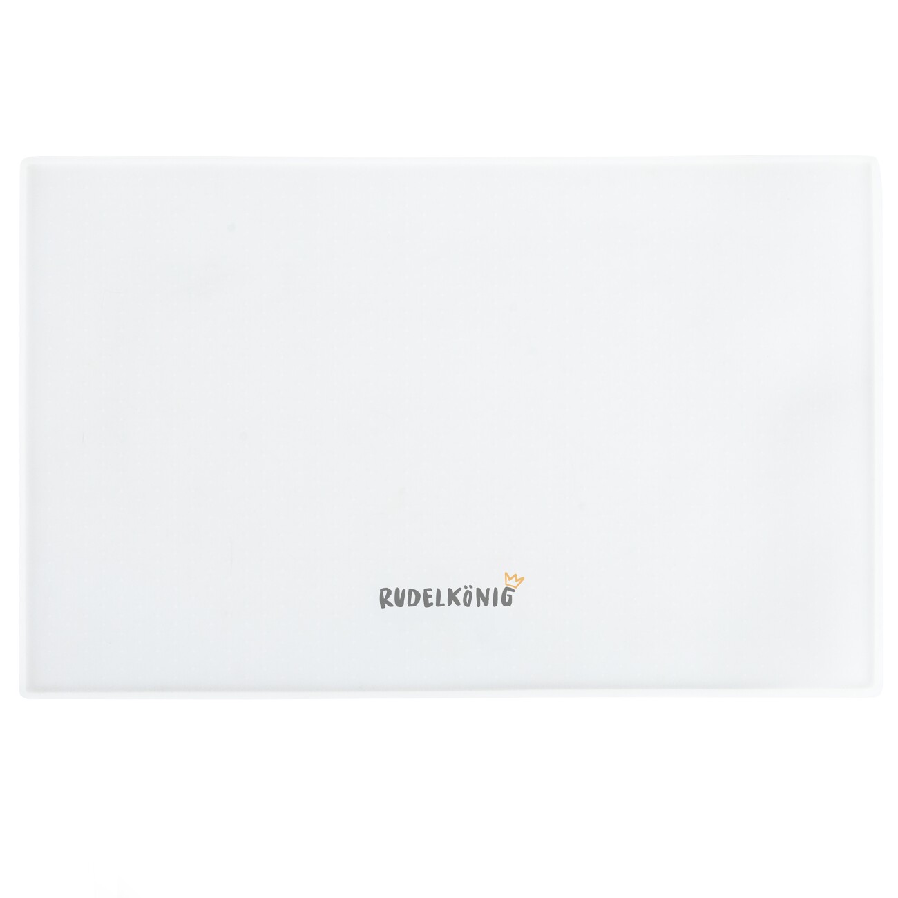 Rudelkönig Napfunterlage – Rutschfeste Futtermatte 40x30cm weiß