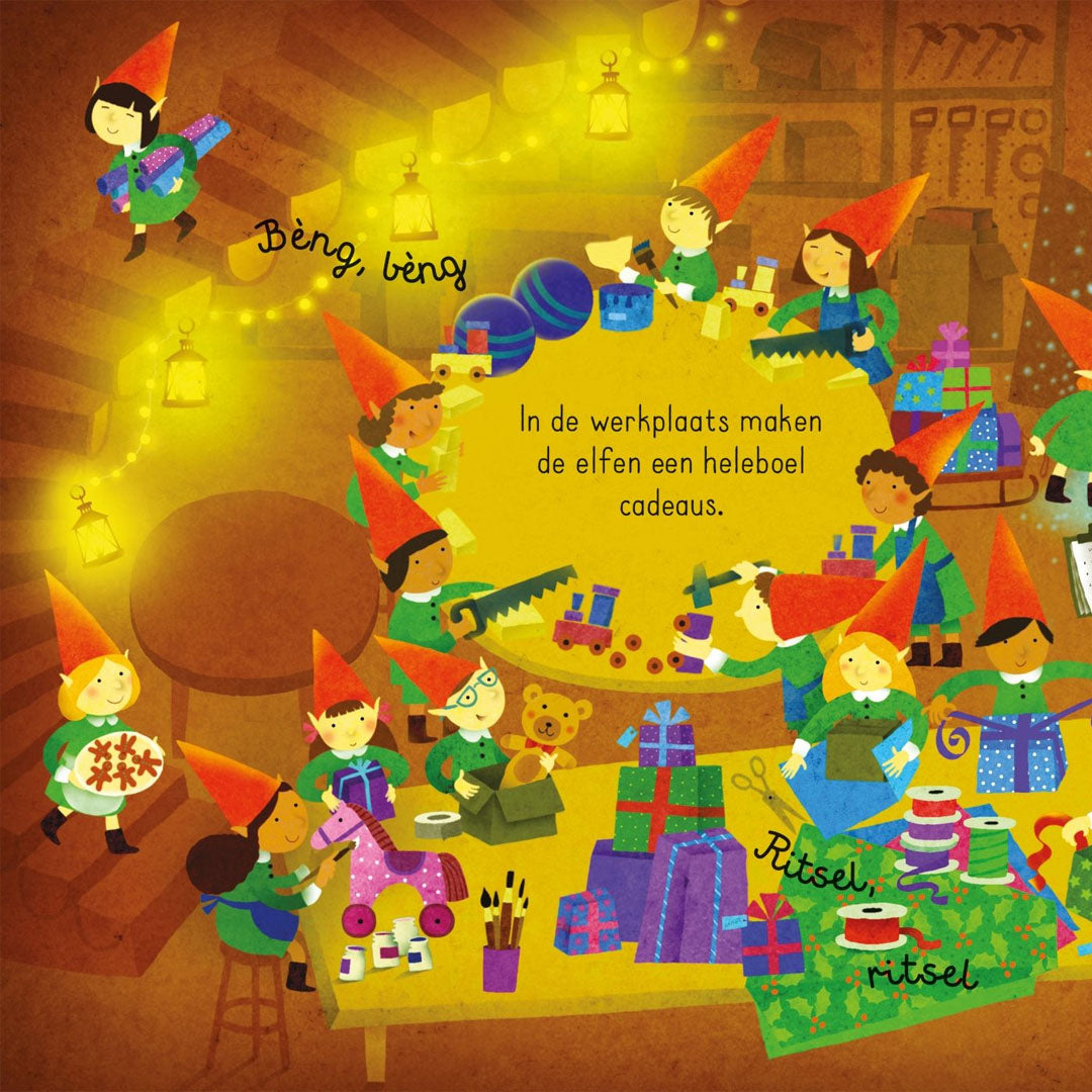 Uitgeverij usborne het dorp van de kerstman