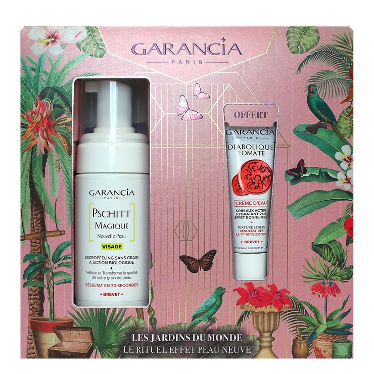 Coffret Les Jardins du Monde rituel effet peau neuve