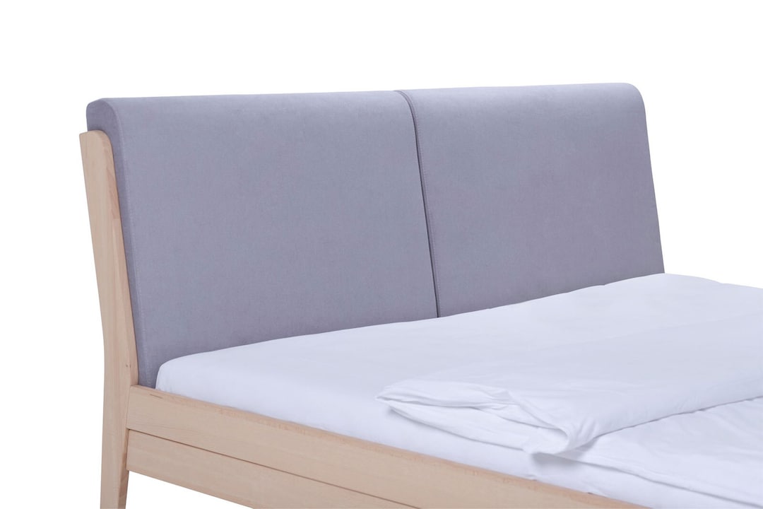 TRAUMWERKSTATT Doppelbett FIONA 180 x 200 cm braun/ grau