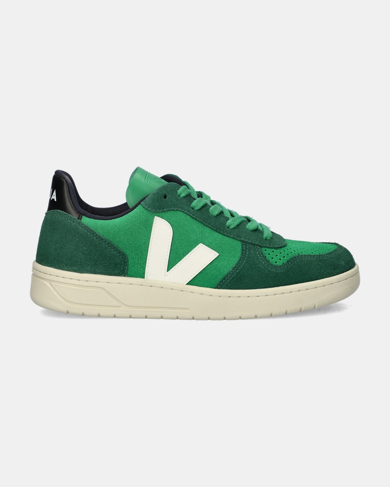 Veja V-10 Lage sneakers  - groen
