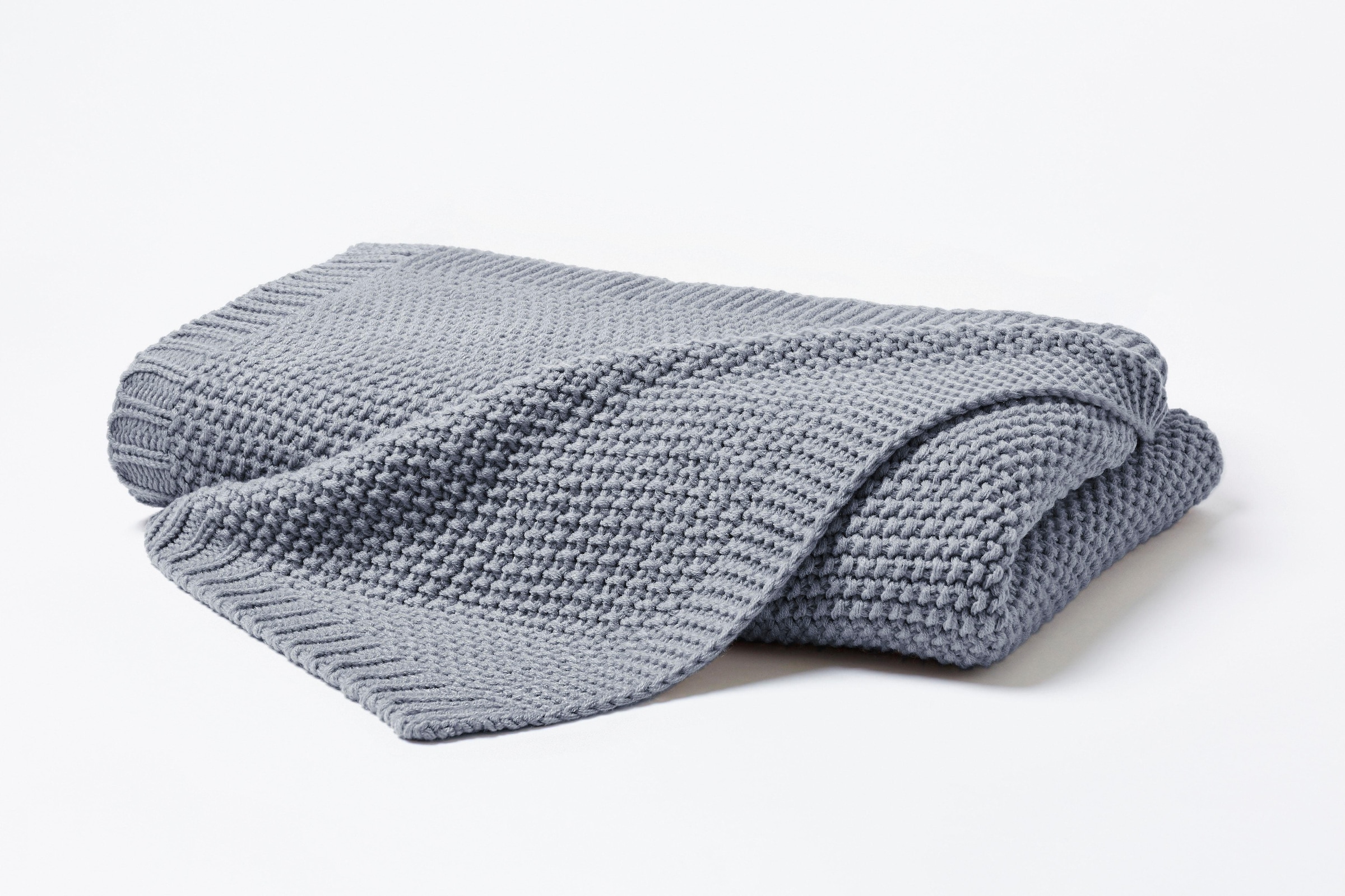 Primera Wohndecke »Strick« mit einer hochwertigen Randverarbeitung, Kuscheldecke