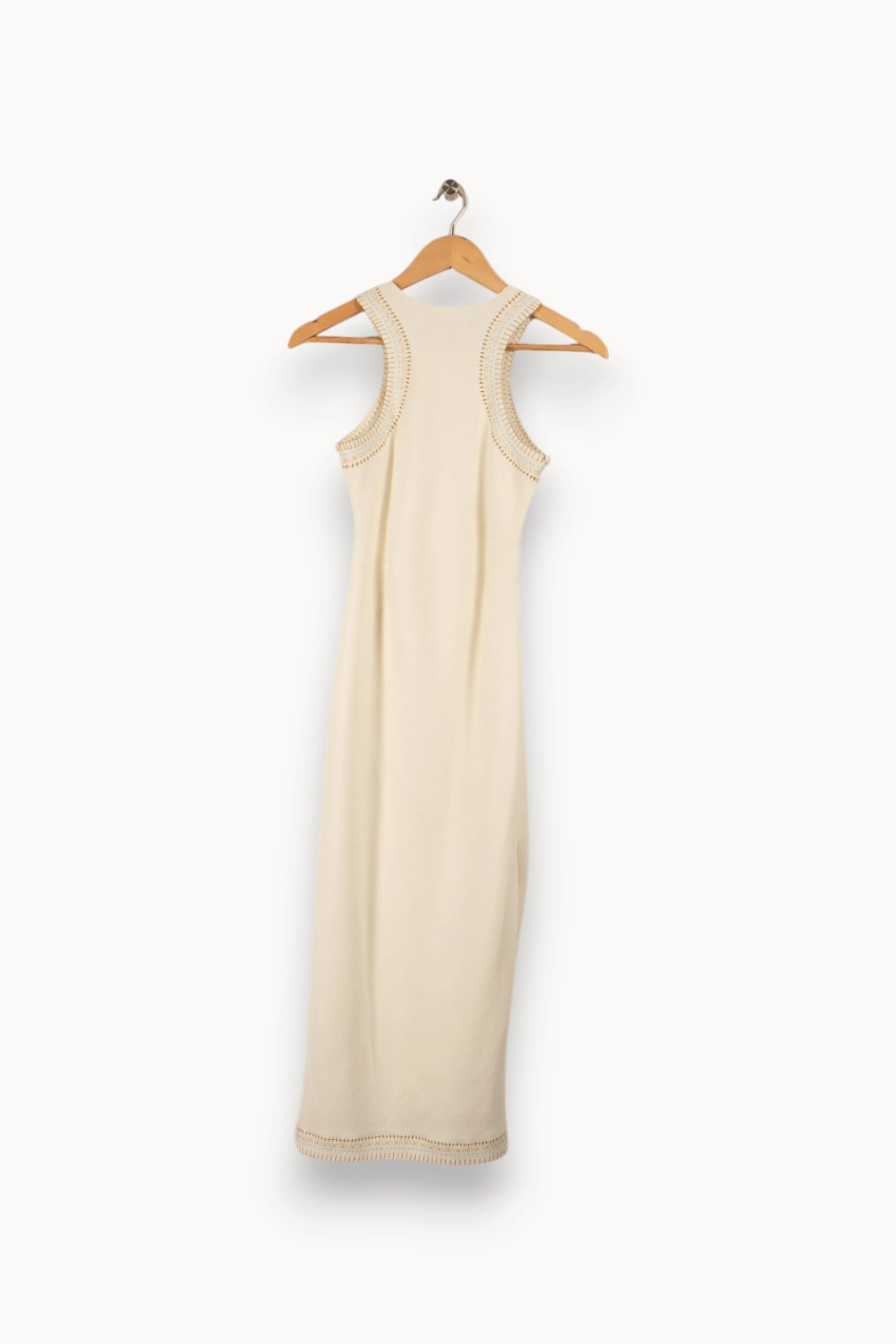 Robe midi | Blanc