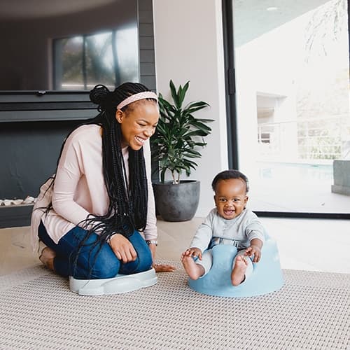 Bumbo Floor Seat - babystol, mimosa