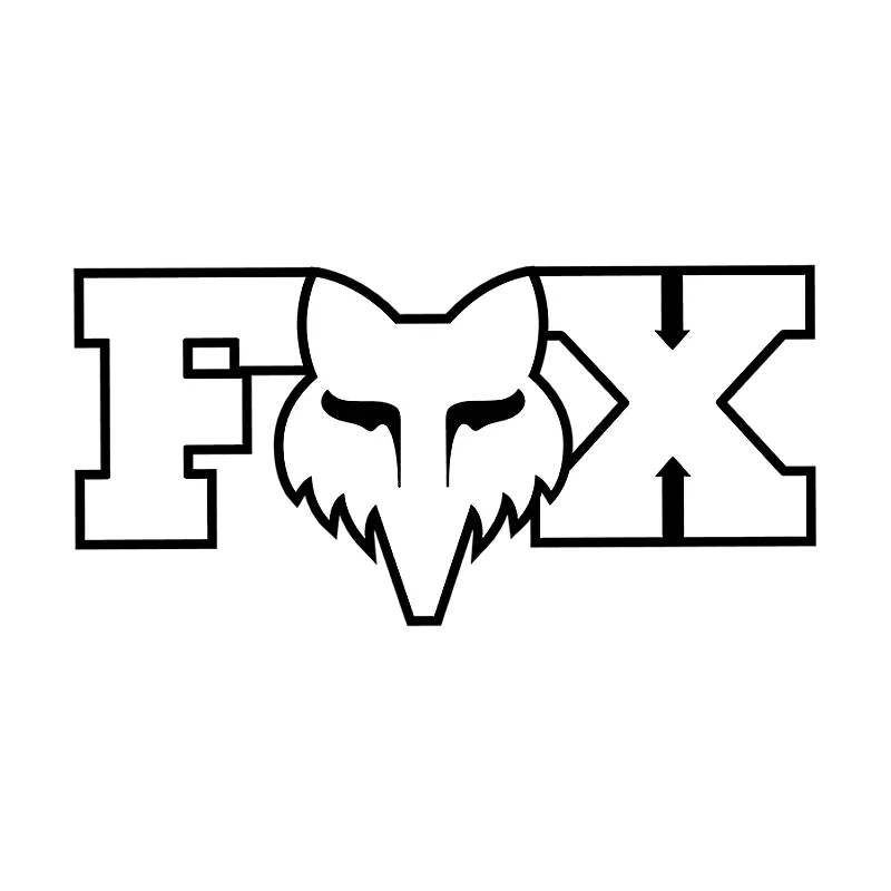 FOX Head Klistermærke 7