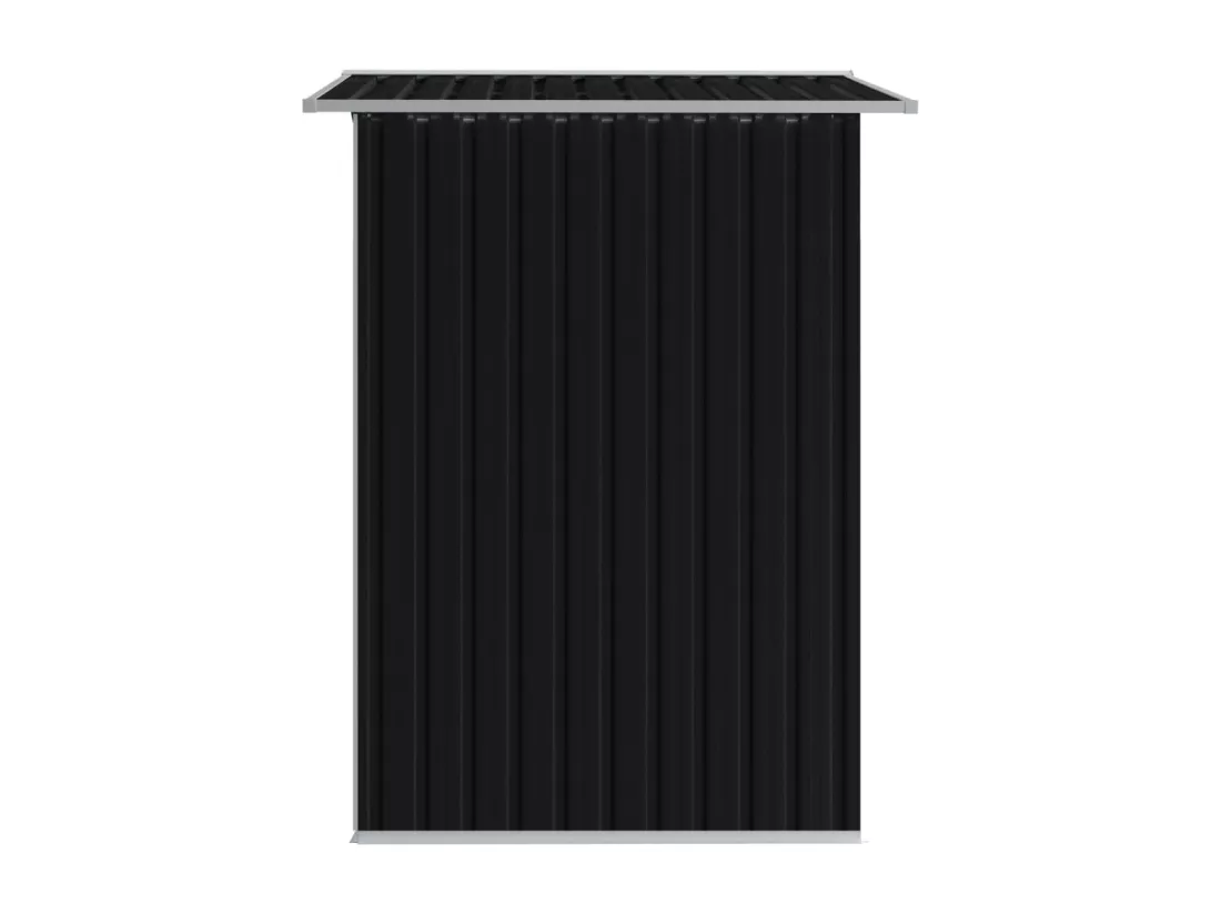 Abri de stockage pour jardin Anthracite Acier 204x132x186