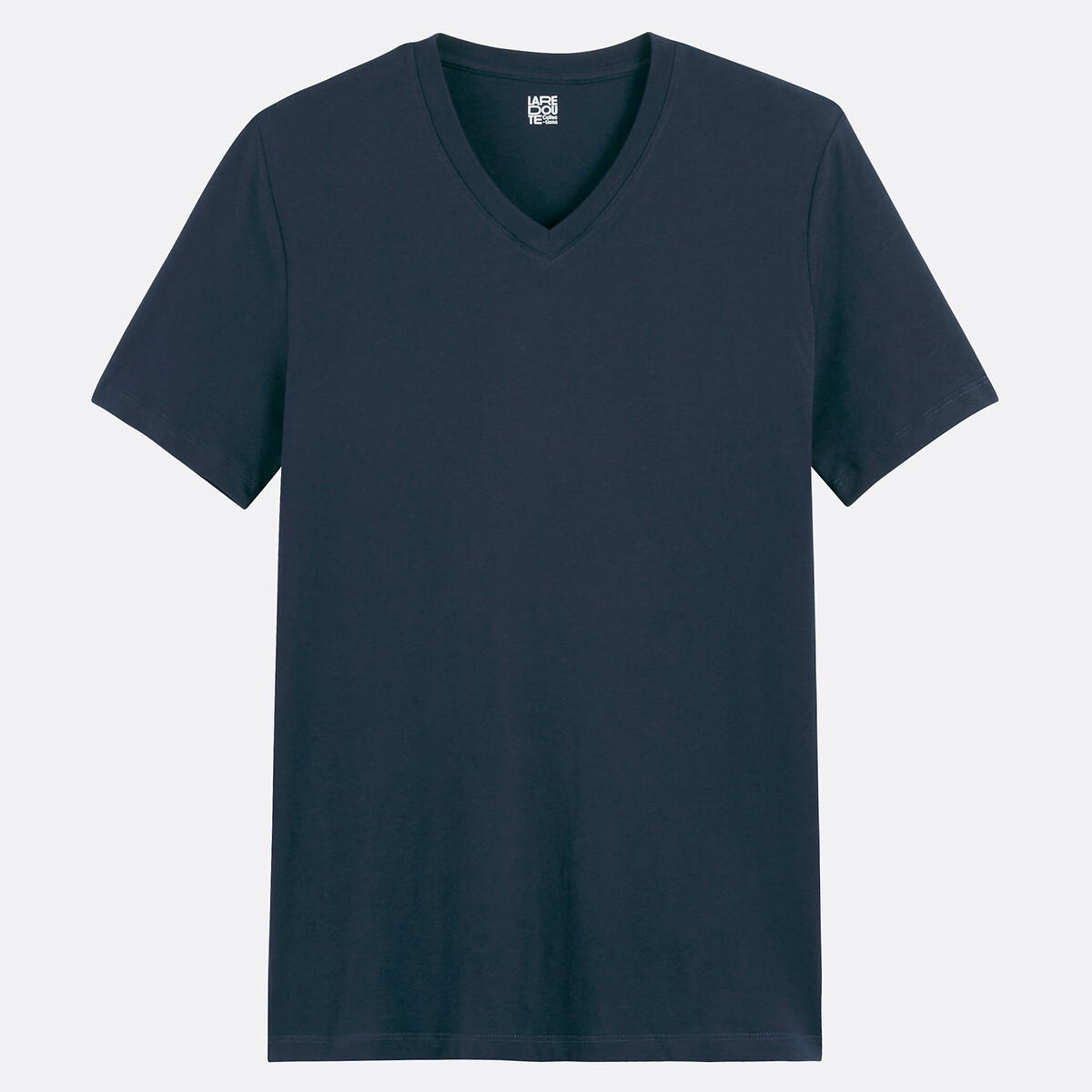 COLEÇÃO LA REDOUTE<br>Camiseta de manga curta com decote em V