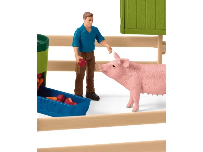 Schleich Large Farm with Animals and Accessories