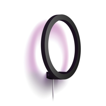 Philips Hue wandlamp Sana zwart - wit en gekleurd licht 20W
