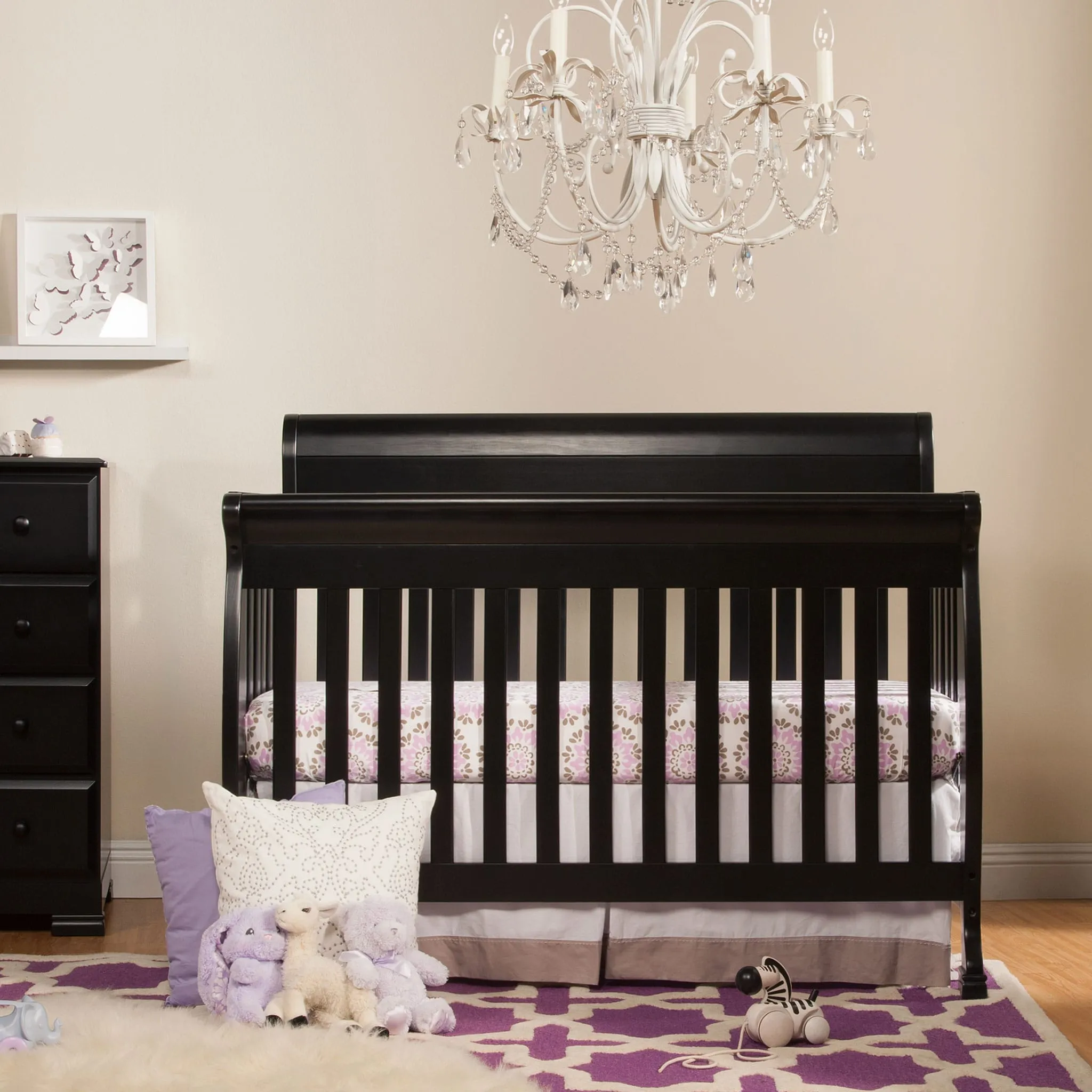 DaVinci Couchette Convertible 4-en-1 Kalani - Ébène