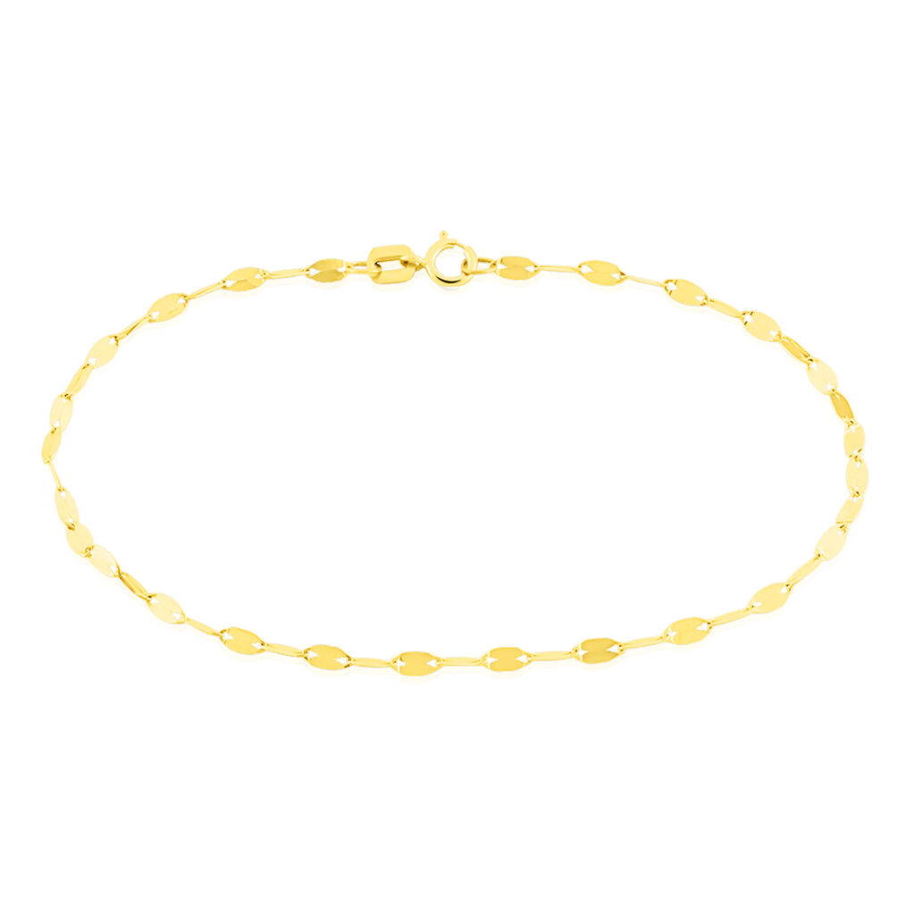 Bracelet Camelie Or Jaune