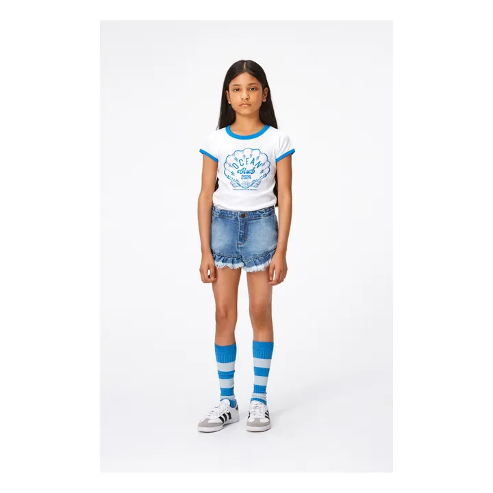 Molo Short Denim Agnetha | Bleu