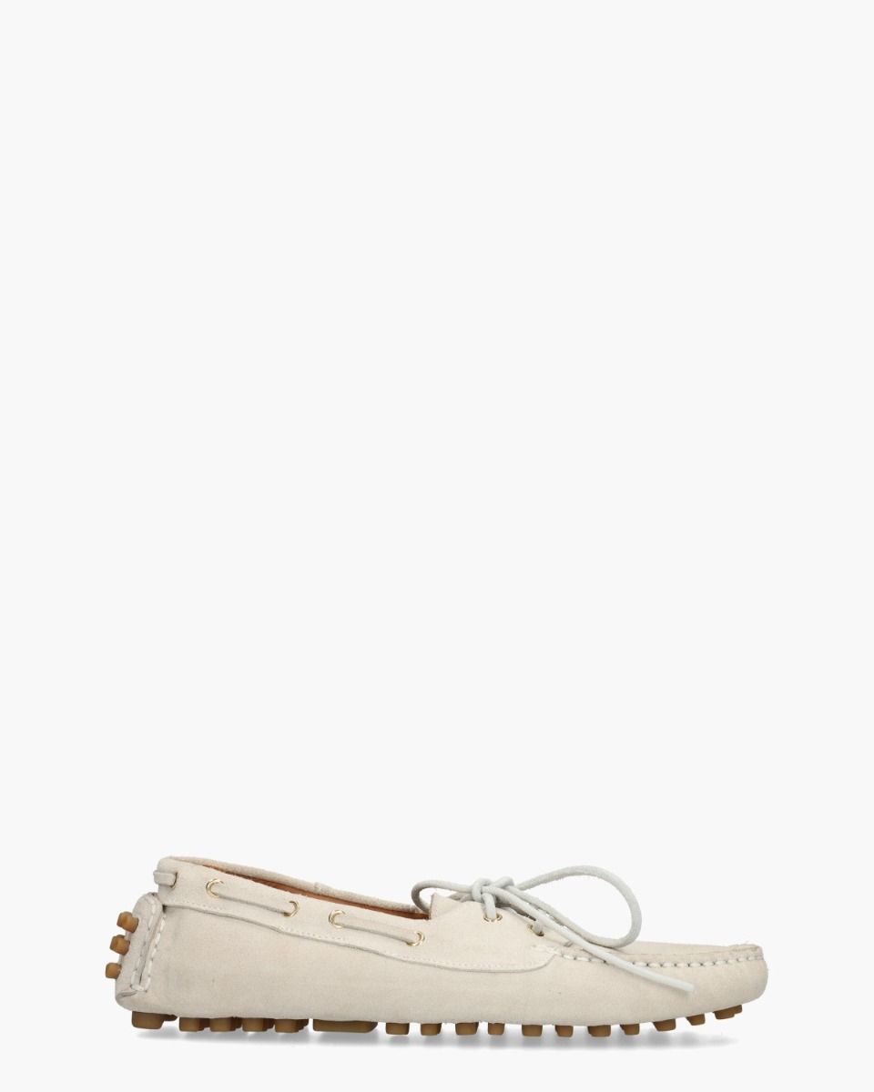 Billi Bi A8571 Off-White Dames Veterschoenen