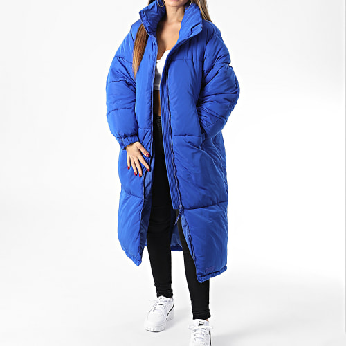 Doudoune Longue Femme W32904MOW Bleu Roi