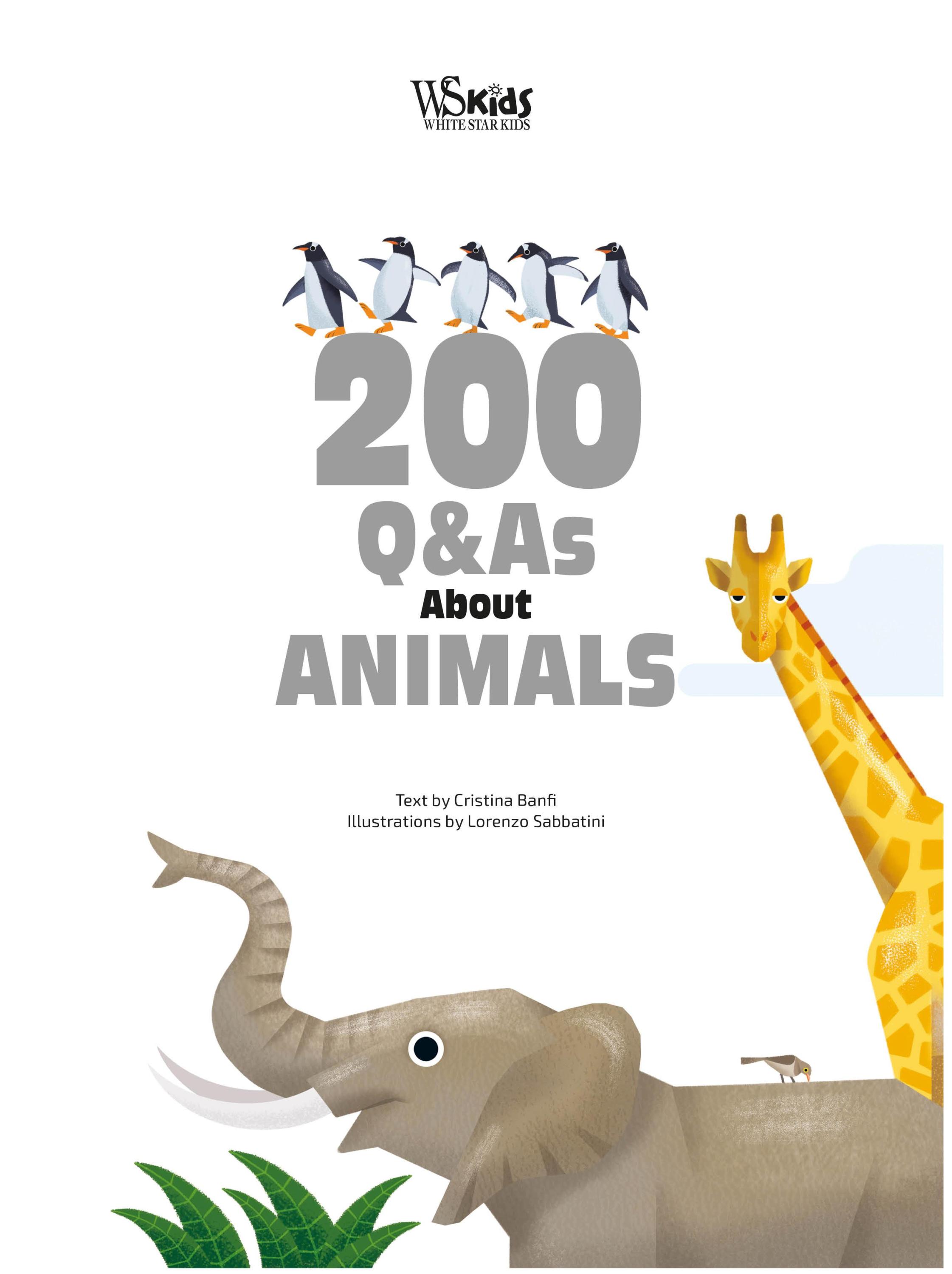 Tiere. Frage- und Antwortbuch, mit 200 Fragen zu spannenden Naturthemen (200 Fragen & Antworten)