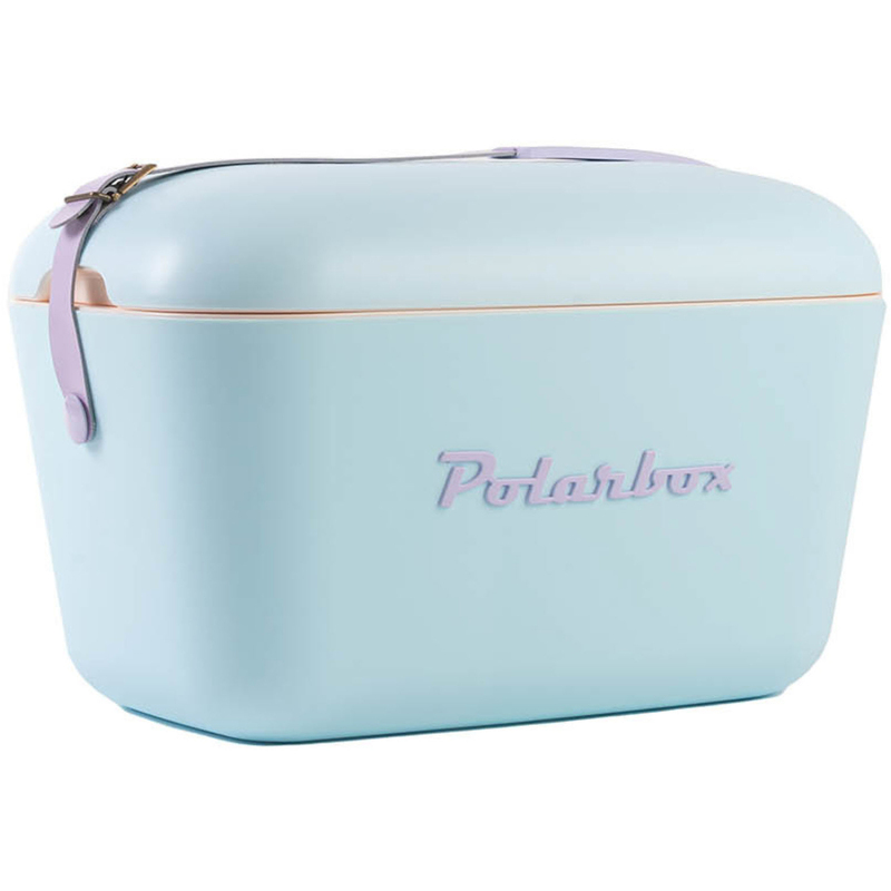 Polarbox Kühlbox Retro Cooler, 20 l, baby blue