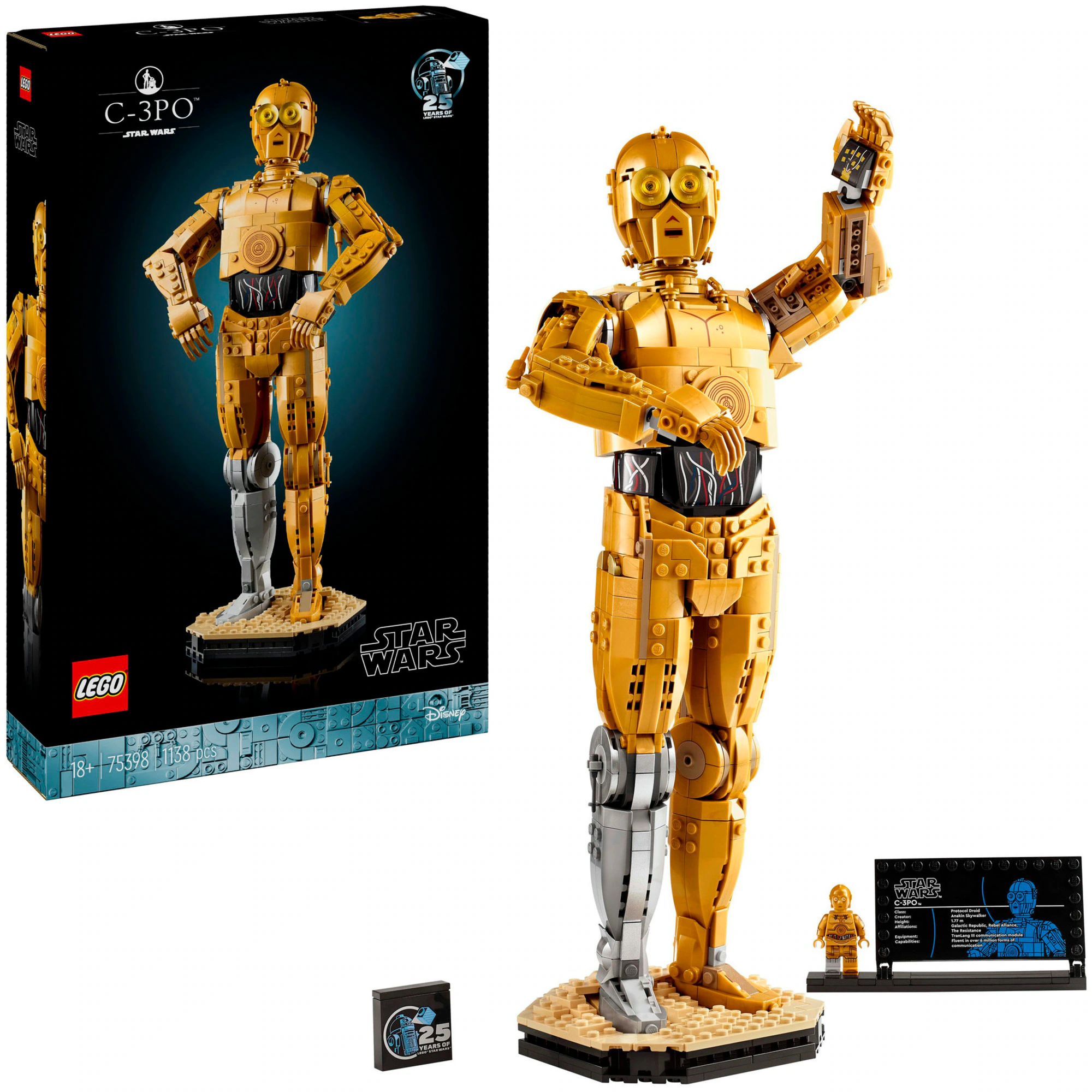 LEGO Konstruktionsspielzeug Star Wars C-3PO