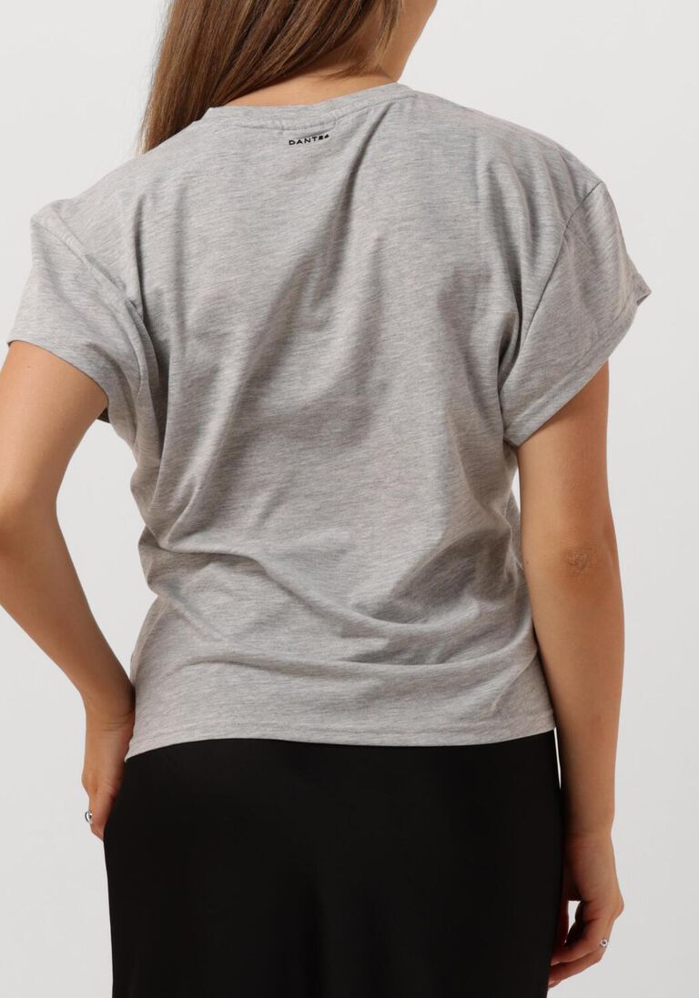 grijze dante6 t-shirt venour loose fit logo tee