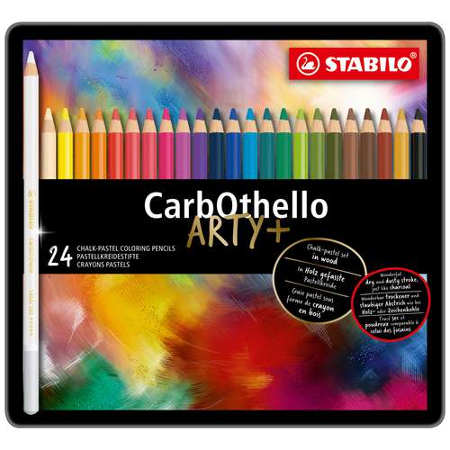 STABILO® CarbOthello ARTY  Pastellstifte, Metalletuis