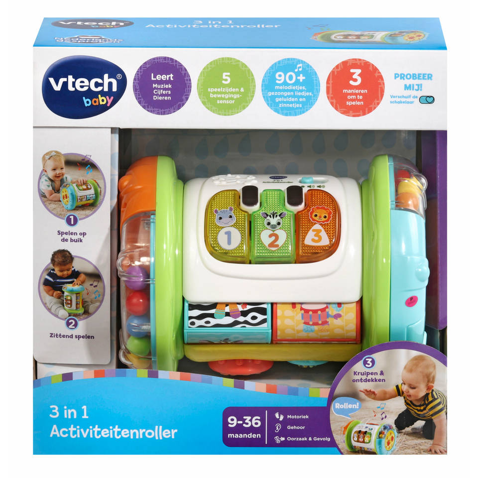 VTech dierenvriendjes 3-in-1 activiteitenroller