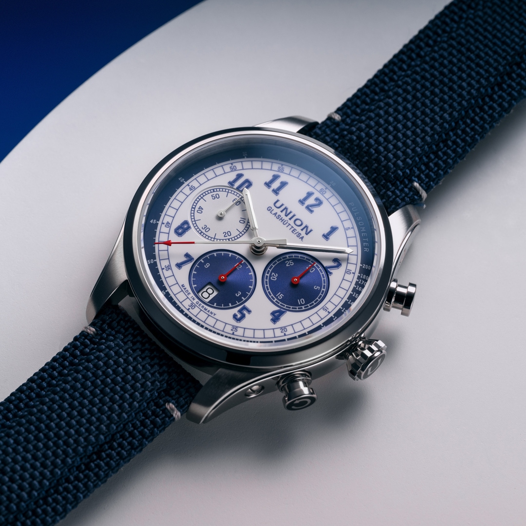 Union Glashütte Belisar Chronograph Blau