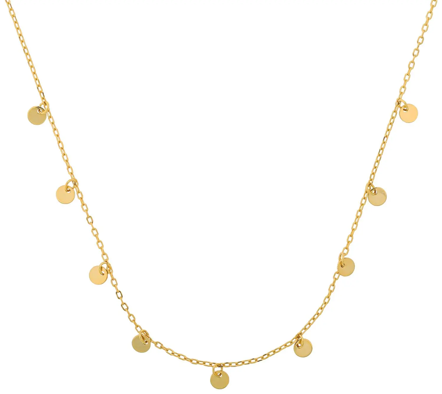 Kette - Golden Tiles
