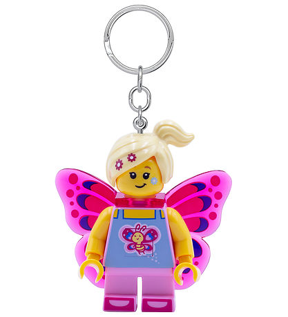 LEGO® Schlüsselanhänger m. Taschenlampe - LEGO® Fliege Mädchen