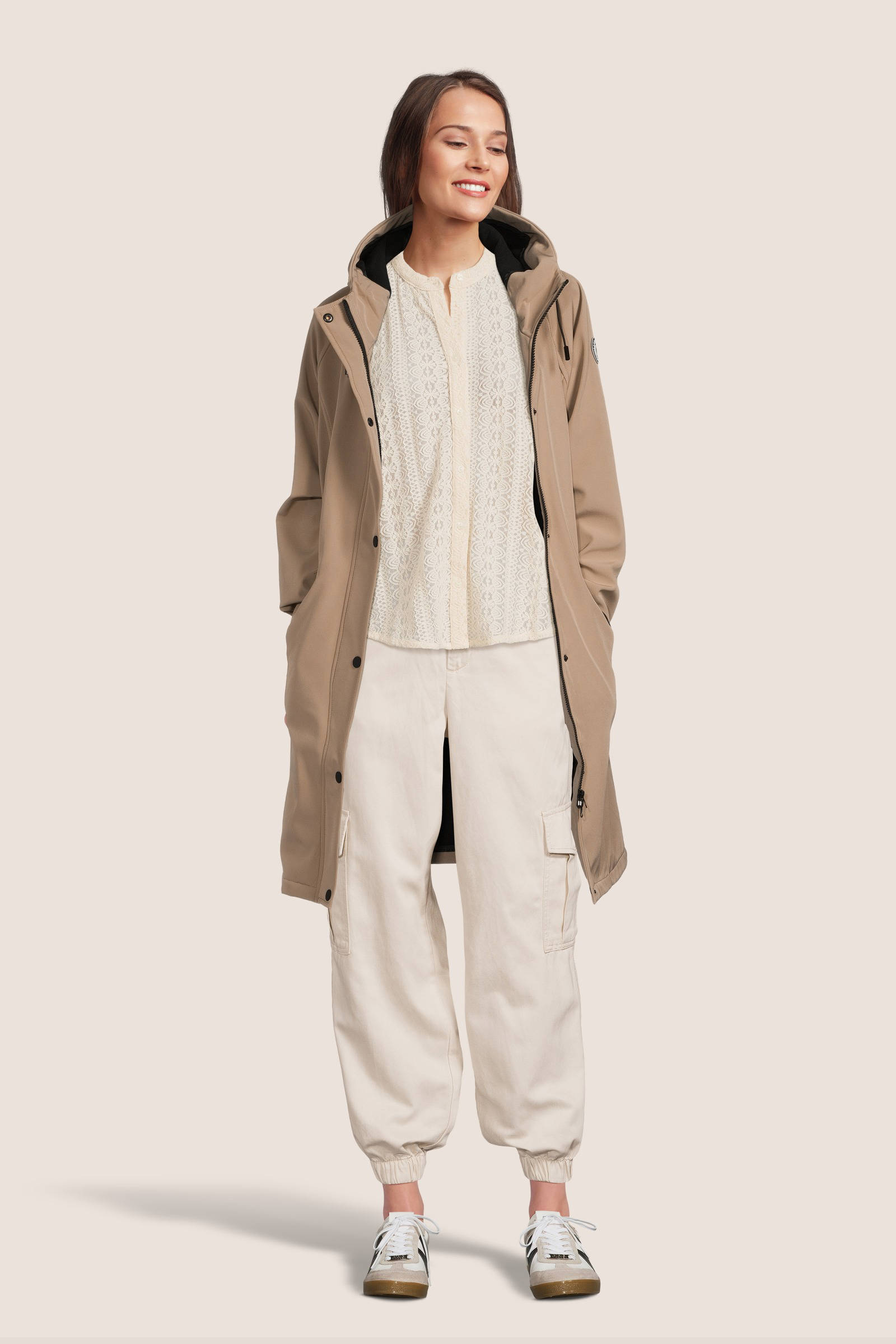 Cars regenjas beige