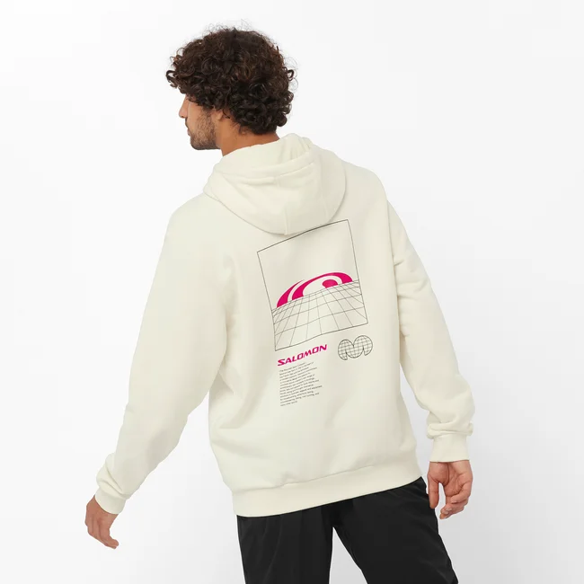 SALOMON WINDOW GRAPHIC  Kapuzensweatshirt Herren