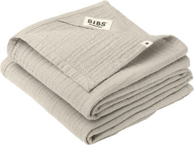 BIBS Sutteklut Musselin 2-pack, Sand