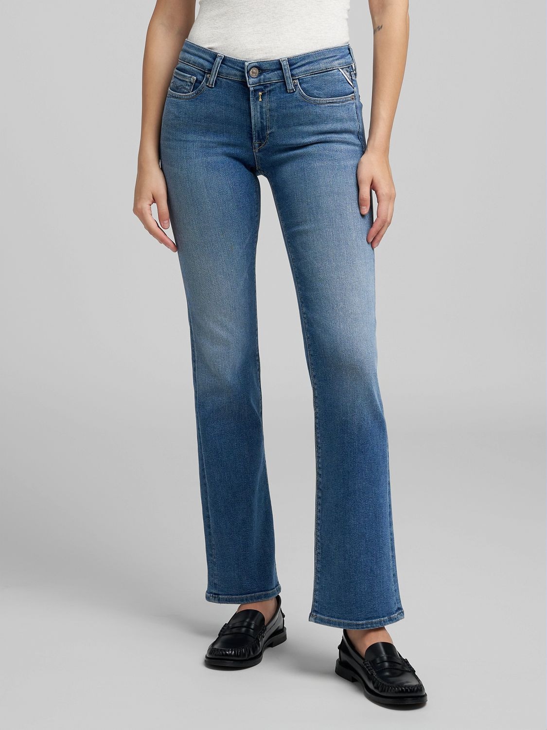Replay Bootcut-Jeans »NEW LUZ«