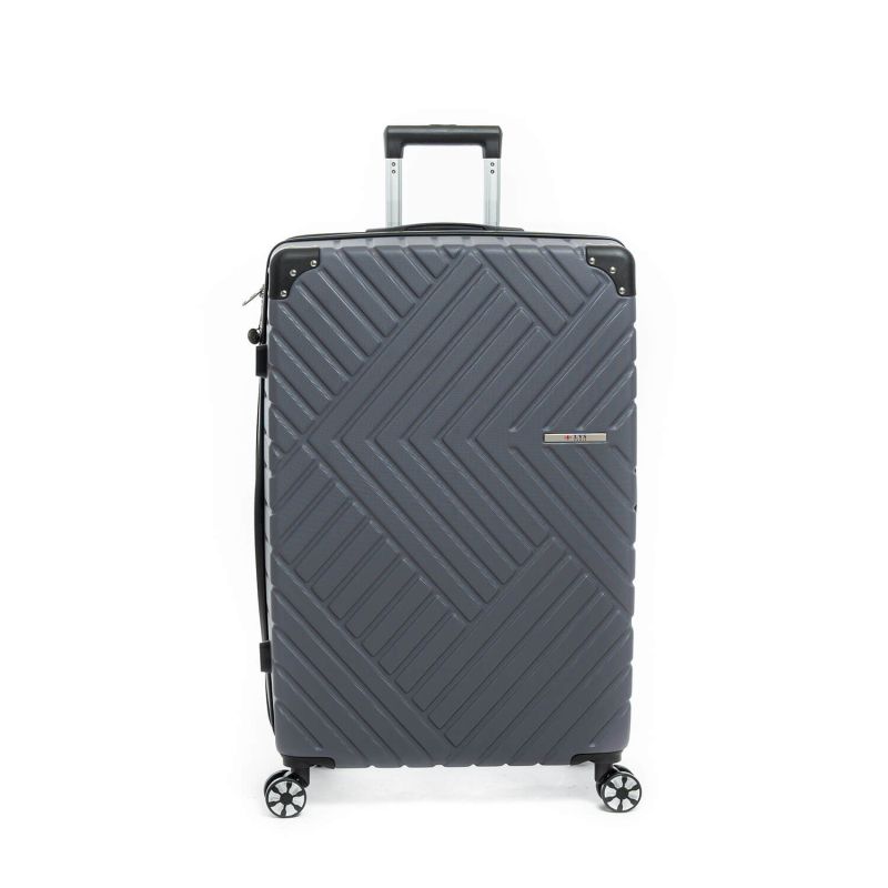 Valise rigide 2123 Extensible 77 cm Gris foncé