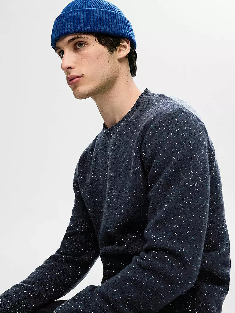 SELECTED Pullover SLHNEIL blau