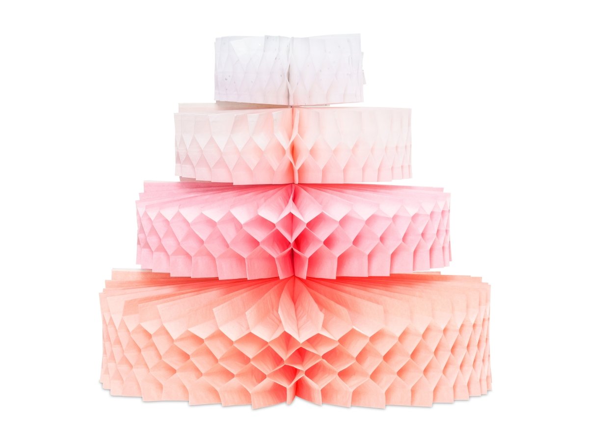 Gekleurde Tafeldecoratie Taart 23cm