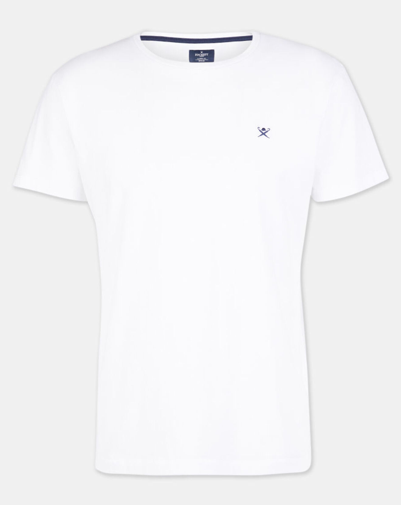 Hackett London T-Shirt Uni Logo blanc