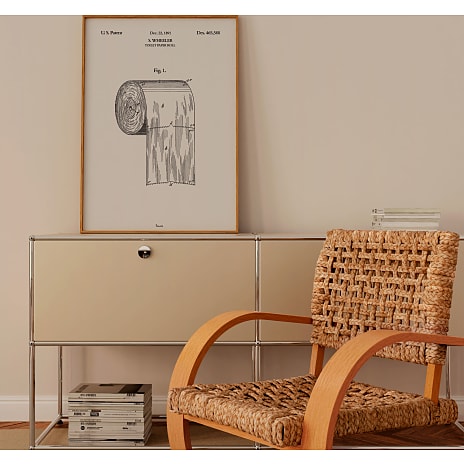Toiletrullen - 50x70 cm