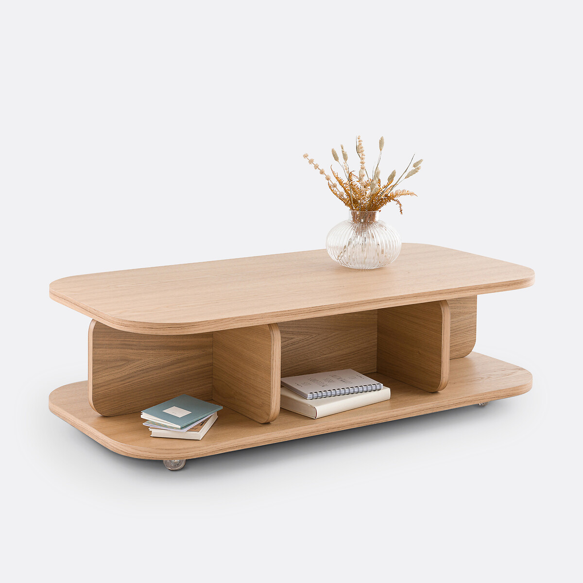 LA REDOUTE INTERIEURS<br>Mesa de centro com rodas, Riteni