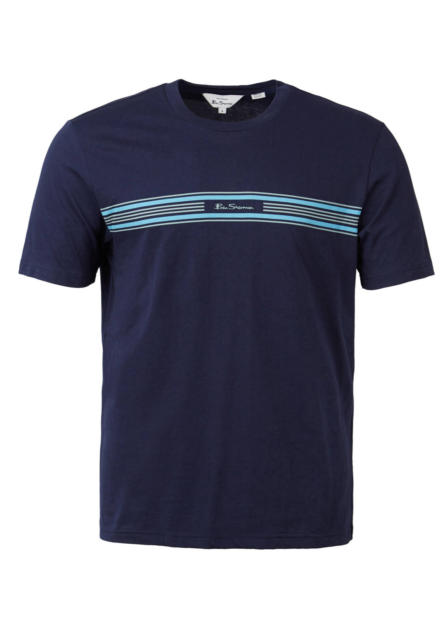 Ben Sherman| Herren T-Shirt Seasonal Stripe